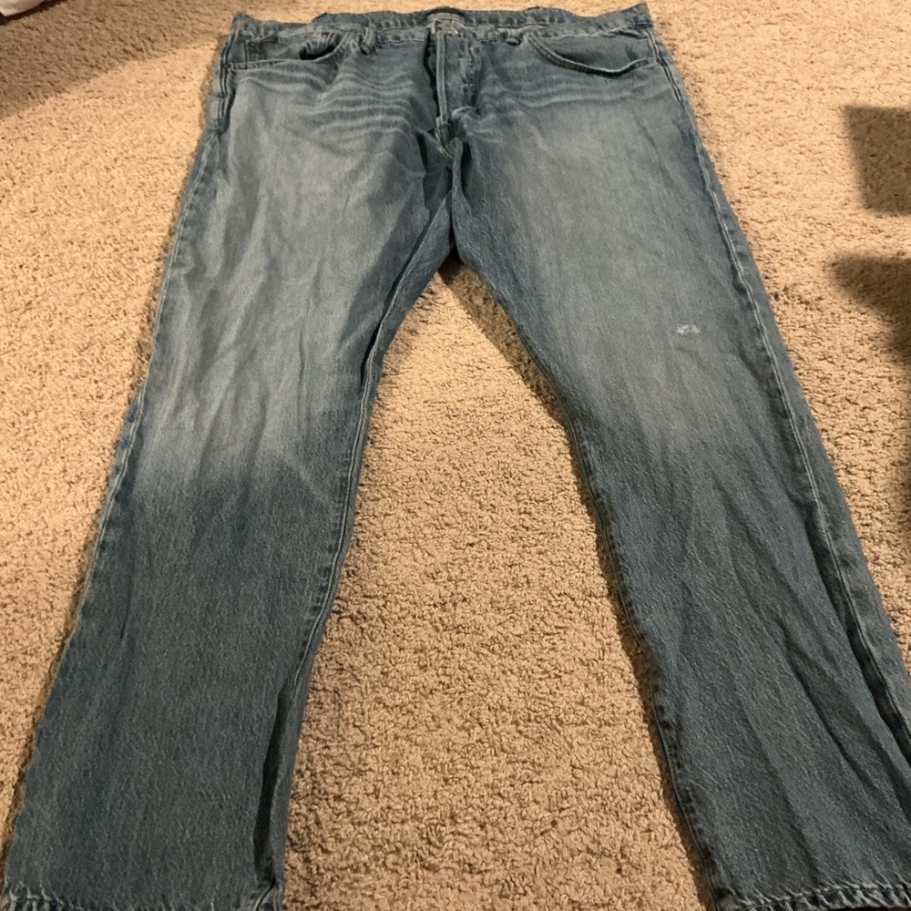 Vintage Polo Ralph Lauren Sullivan Slim Jeans Men 40x30 Blue Denim Normcore